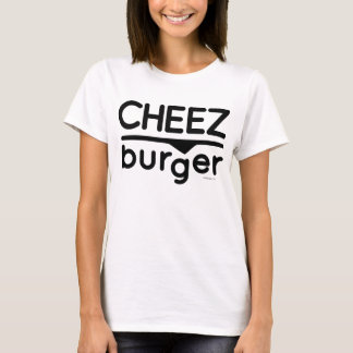 Cheezburger Logo (Schwarzes) T-Shirt