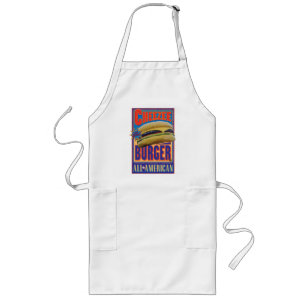 Cheezee Burger Lange Schürze