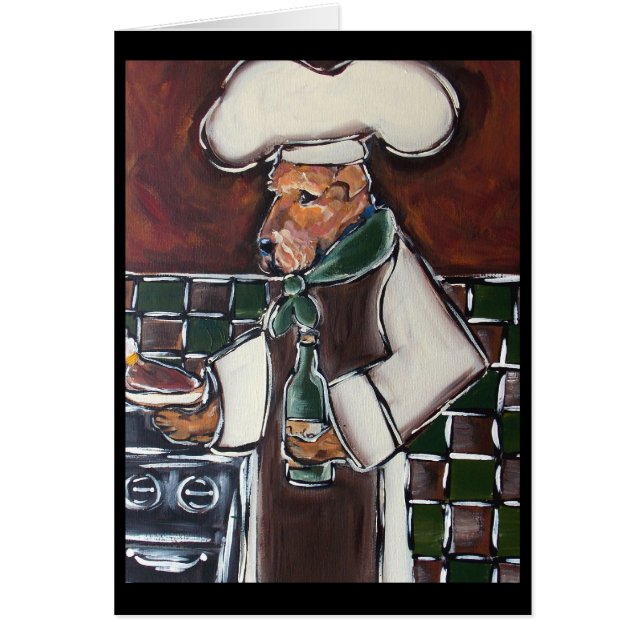 CHEF AIREDALE TERRIER (Devant)