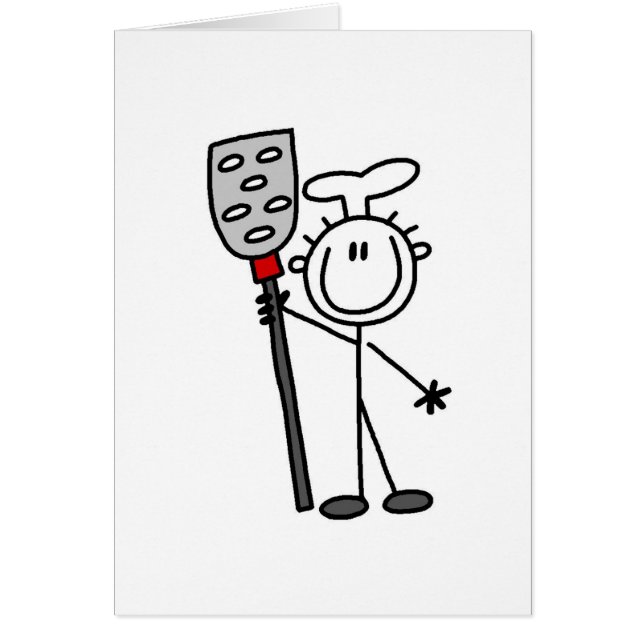 Chef avec des T-shirts et des cadeaux de spatule (Devant)