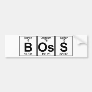 Chef (boss) - voll autoaufkleber
