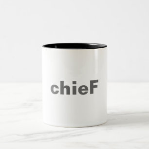 Chef - Caboose-Stil Zweifarbige Tasse