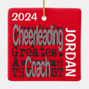 Chef Coach Extraordinaire CUSTOM Keramikornament