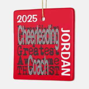 Chef Coach Extraordinaire CUSTOM Keramikornament