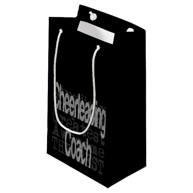 Chef Coach Extraordinaire Kleine Geschenktüte (Vorderseite Schrägansicht)