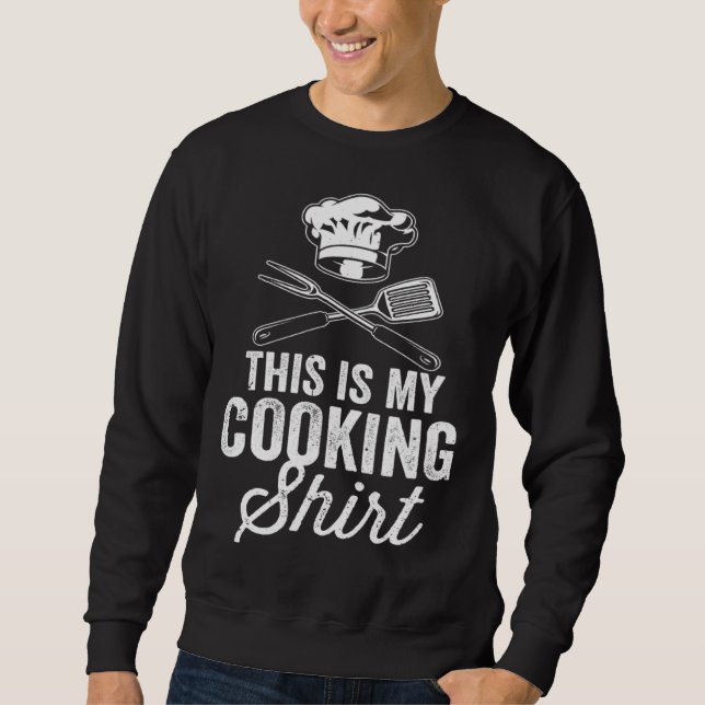 Chef Cook Cooking Sweatshirt (Vorderseite)