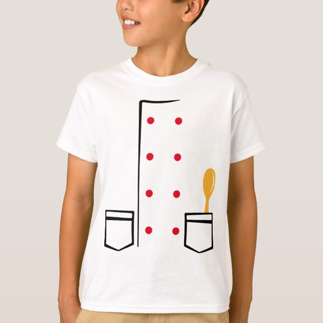 Chef costume t-shirt (Vorderseite)