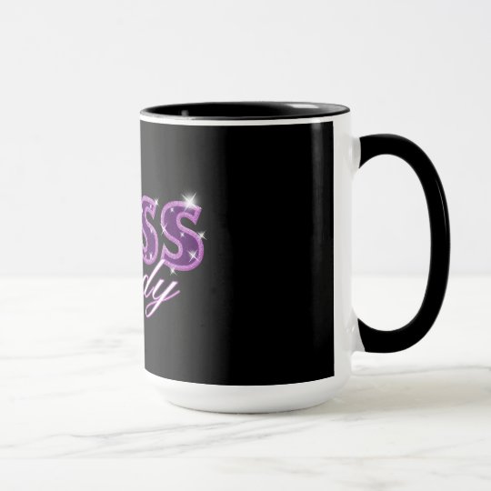 Chef-Dame Bling Tasse