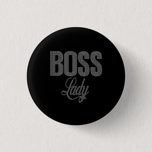 Chef-Dame Button (Vorderseite)