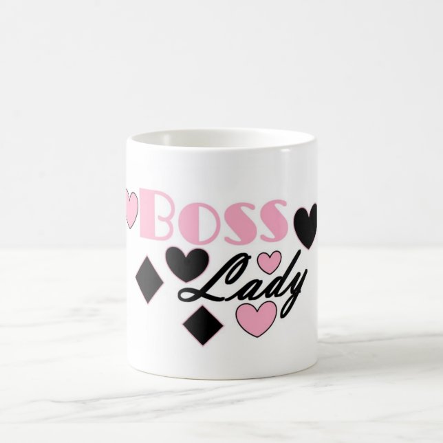 Chef-Dame Hearts Mug Kaffeetasse (Mittel)