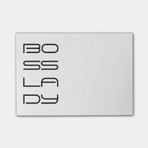 Chef-Dame Post-it Klebezettel