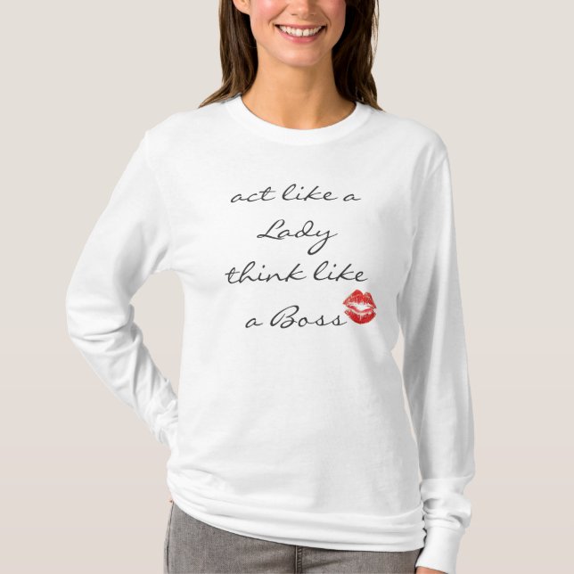 Chef-Dame T-Shirt (Vorderseite)