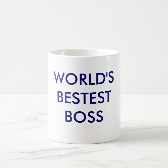 CHEF DAS BESTEST DER WELT KAFFEETASSE (Mittel)