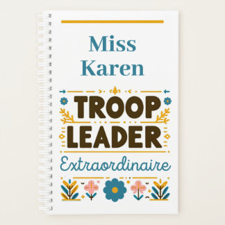 Chef de troupe Extraordinaire Girl Scouting Planne