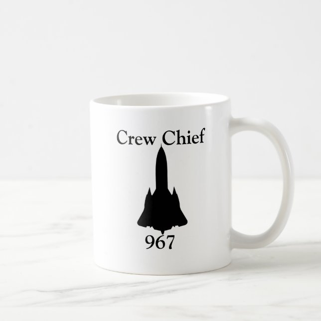 Chef d'équipe de tasse de café SR-71 (Droite)