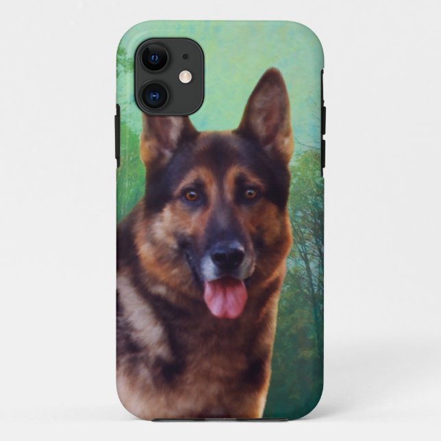 Chef der deutschen Schäferhirde Case-Mate iPhone Hülle (Rückseite)