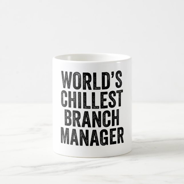 Chef der weltgrößten Zweigstelle Kaffeetasse (Mittel)