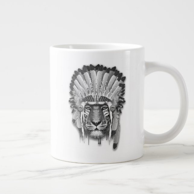 Chef des amerikanischen Tiger Jumbo-Tasse (Rechts)