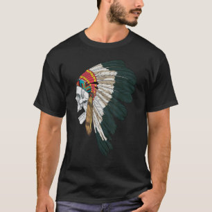 Chef des Indischen Adlers von Skull T-Shirt