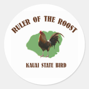 Chef des Stickers Roost Kauai