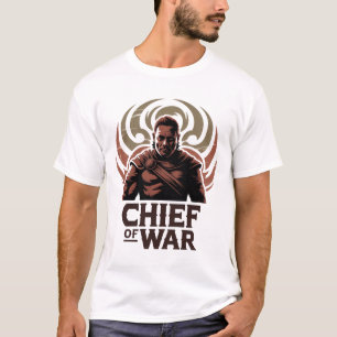 Chef des T - Shirt des Krieges Stammeskriegerdes
