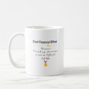 Chef-Finanzbeauftragter Kaffeetasse
