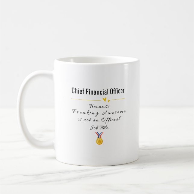 Chef-Finanzbeauftragter Kaffeetasse (Links)