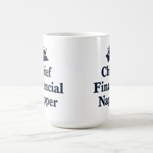 Chef Finanzielle Nickerchen Kaffeetasse