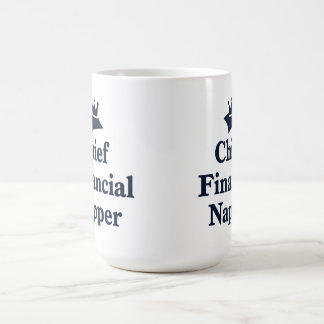 Chef Finanzielle Nickerchen Kaffeetasse