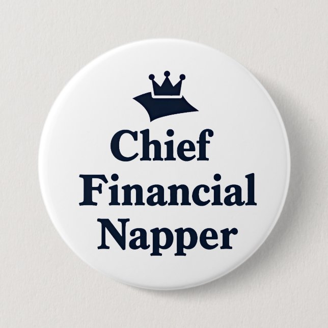 Chef Finanzielle Schläfer  Button (Vorderseite)