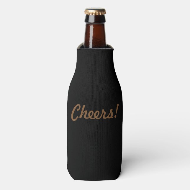 Chef Fun Cool Bier Flasche Cooler Abdeckung Flaschenkühler (Flaschenvorderseite)