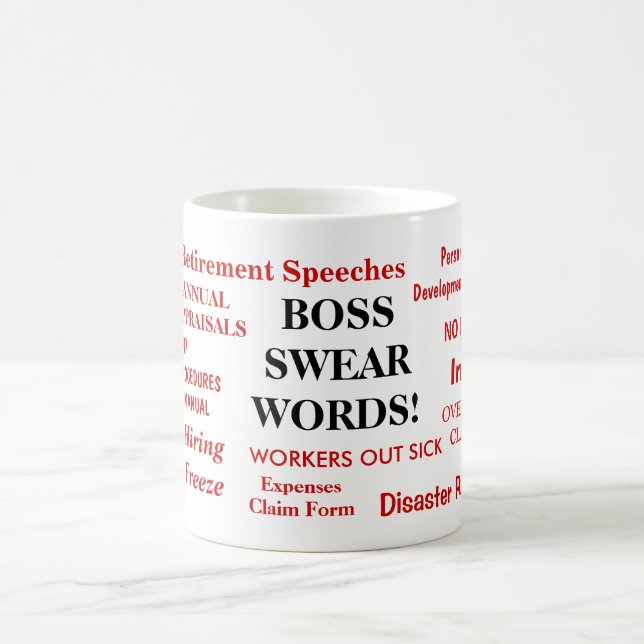 Chef-Geschenk - lustigste Chef-Witz-Tasse - Kaffeetasse (Mittel)