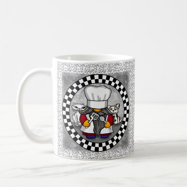 Chef-Gnom  Kaffeetasse (Links)