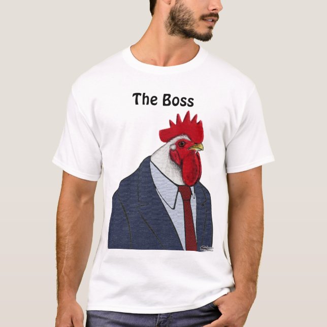 Chef-Hahn T-Shirt (Vorderseite)