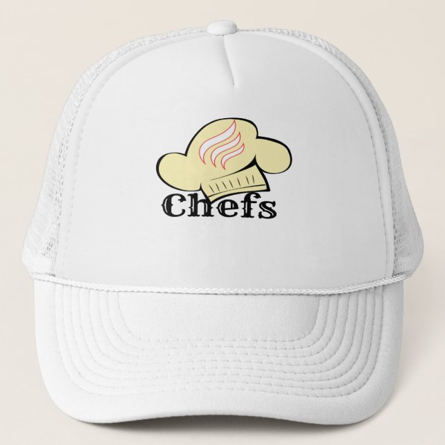 Chef Hut Grafik – Lustig & Stylisch  Truckerkappe (Vorderseite)
