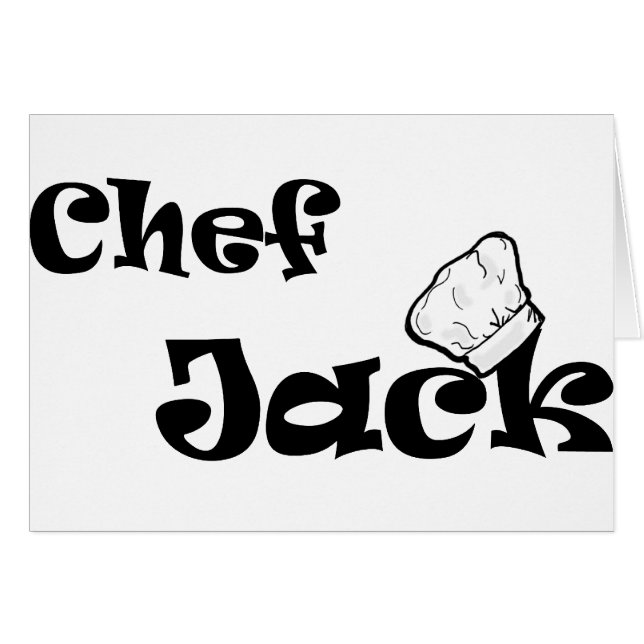 Chef Jack (Devant horizontal)