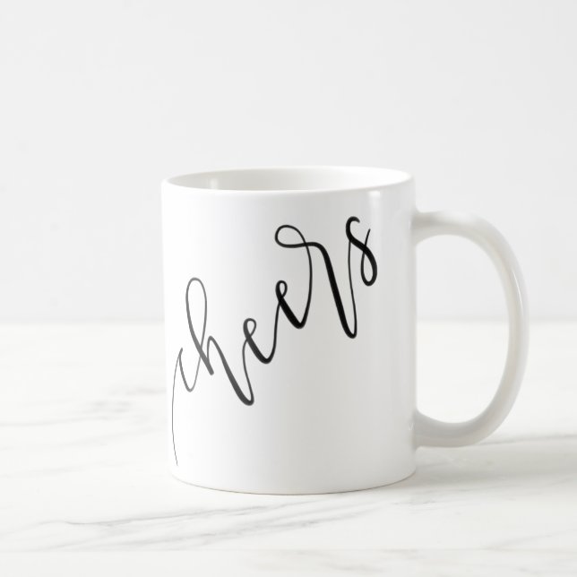 Chef - Kalligrafie-Design - Tasse (Rechts)