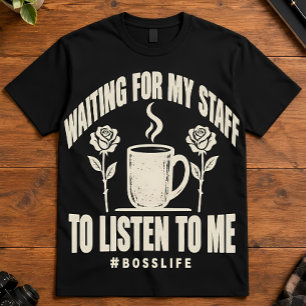 Chef-Leben wartet darauf, dass das Personal dem Ka T-Shirt