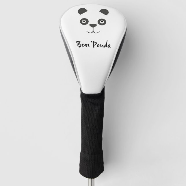 Chef-Panda-Golfclub-Kopf-Abdeckung Golf Headcover (Vorderseite)