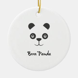 Chef-Panda-Verzierung Keramik Ornament