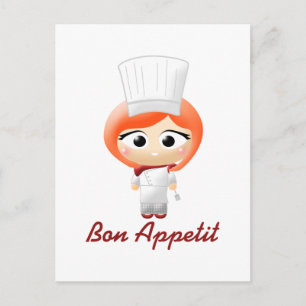 Chef Postkarte