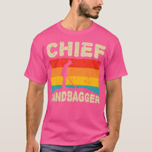 Chef Sandbagger Gag Golf T-Shirt