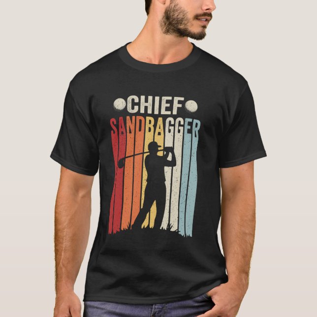 Chef Sandbagger Golf Design - Sandbagger T-Shirt (Vorderseite)