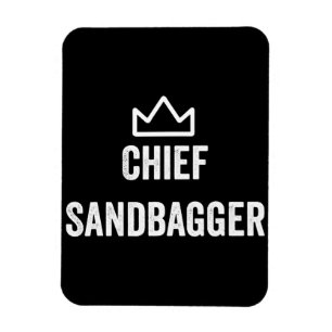 Chef Sandbagger Golf Meme Bjj Schach Sandbag Magnet
