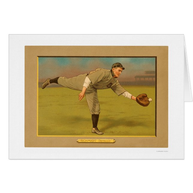 Chef-Schmidt-Tiger-Baseball 1911 (Vorderseite (Horizontal))