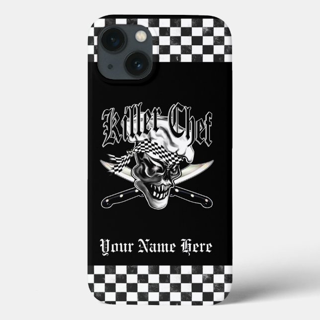 Chef Skull 5 Case-Mate iPhone Hülle (Rückseite)