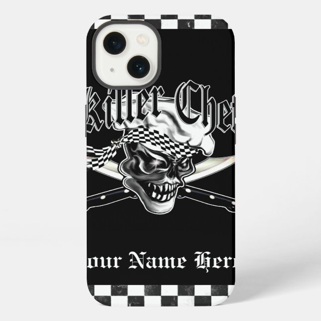 Chef Skull 5 iPhone Hülle (Rückseite)