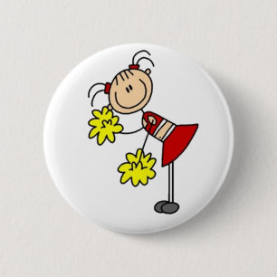 Chef-Strichmännchen Button