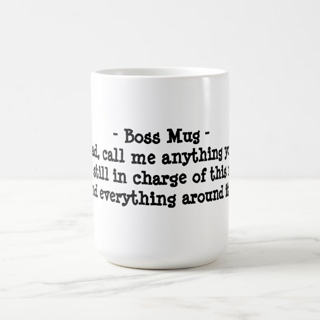 Chef-Tasse Kaffeetasse (Mittel)