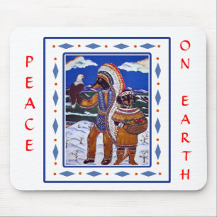 Chef- und Jungfern-Dackel Mousepad